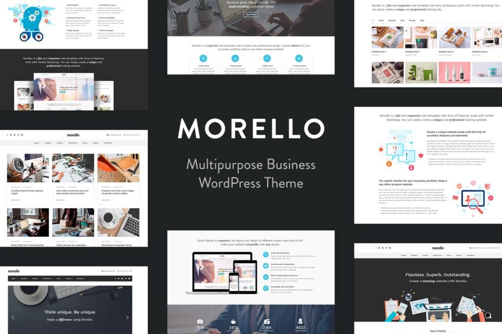 Morello – Tema de WordPress Multipurpose negócio