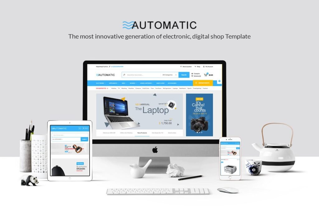 Automatic – Tema WooCommerce para Eletrônicos