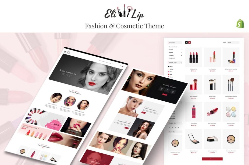 Eli – Lipstick e Nail Polish Store Shopify Tema