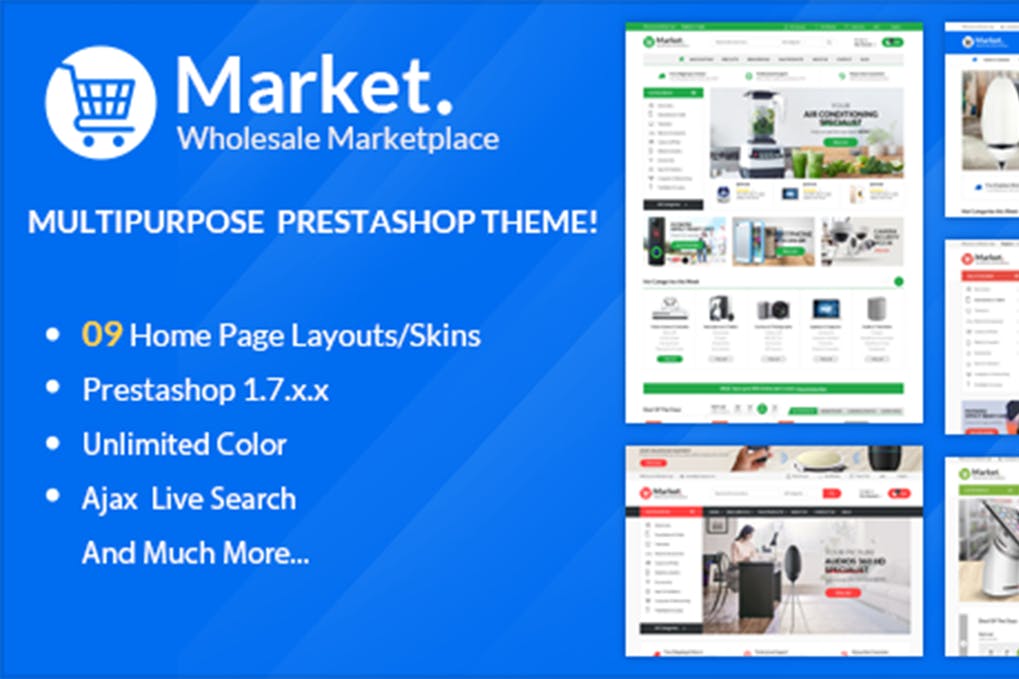 Themes Market Responsive Prestashop 1.7