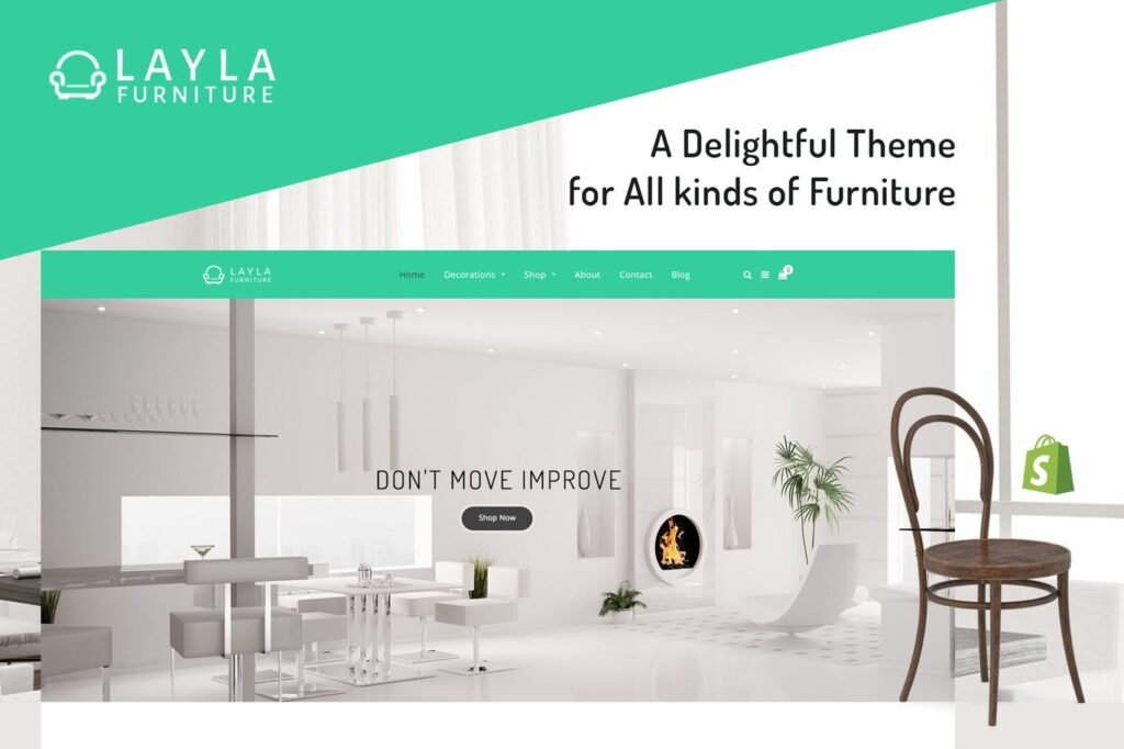 Layla – Mobília Shopify Tema