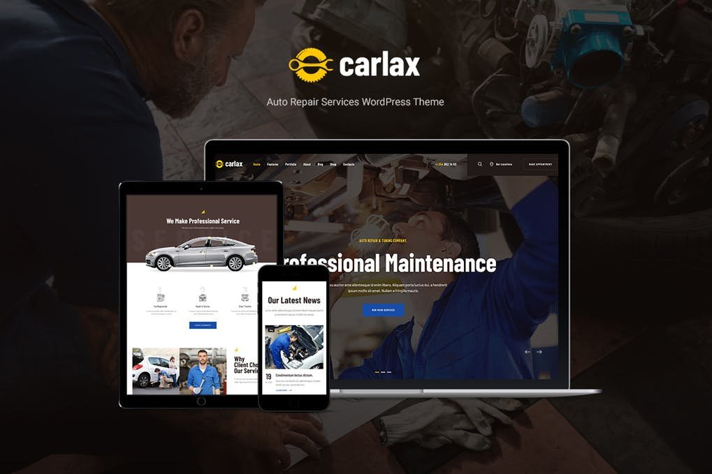 Carlax – Tema Automotivo para WordPress