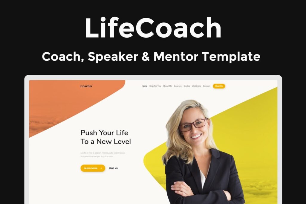 LifeCoach – Coach, Speaker & Mentor Template