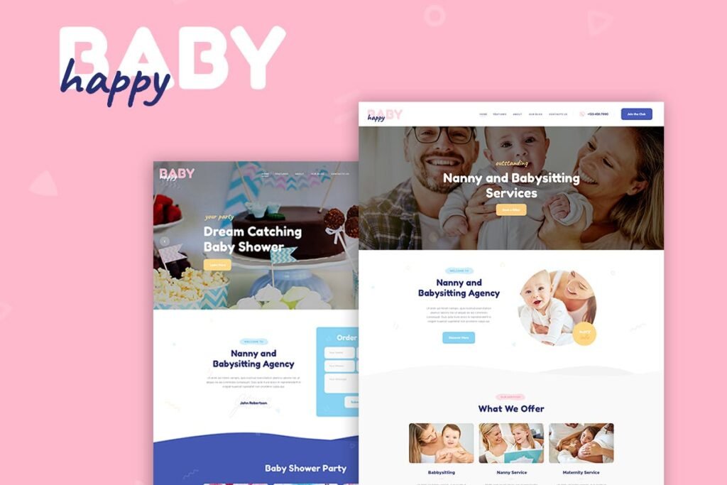 Happy Baby – Tema Infantil WordPress