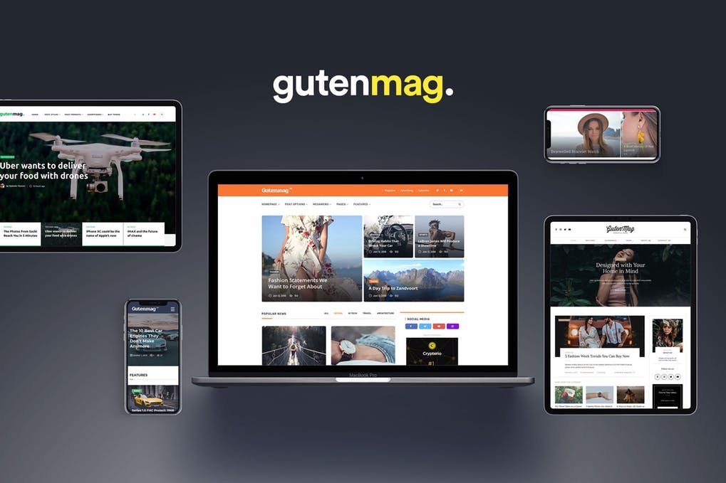 Gutenmag – Tema WordPress para Blogs e Site de Notícias