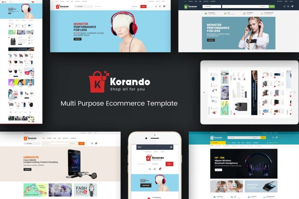 Korando – Theme for WooCommerce WordPress