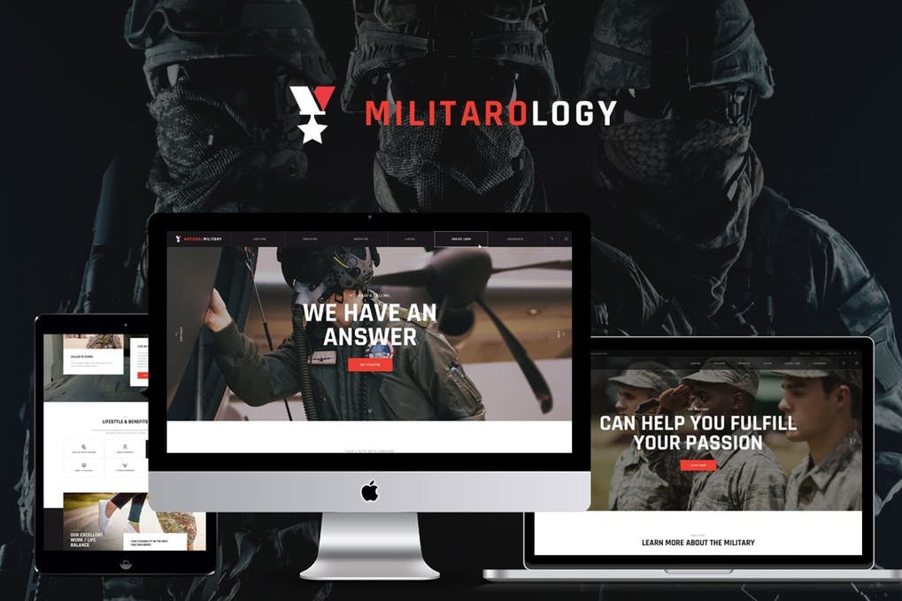 Militarology – Tema Militar WordPress