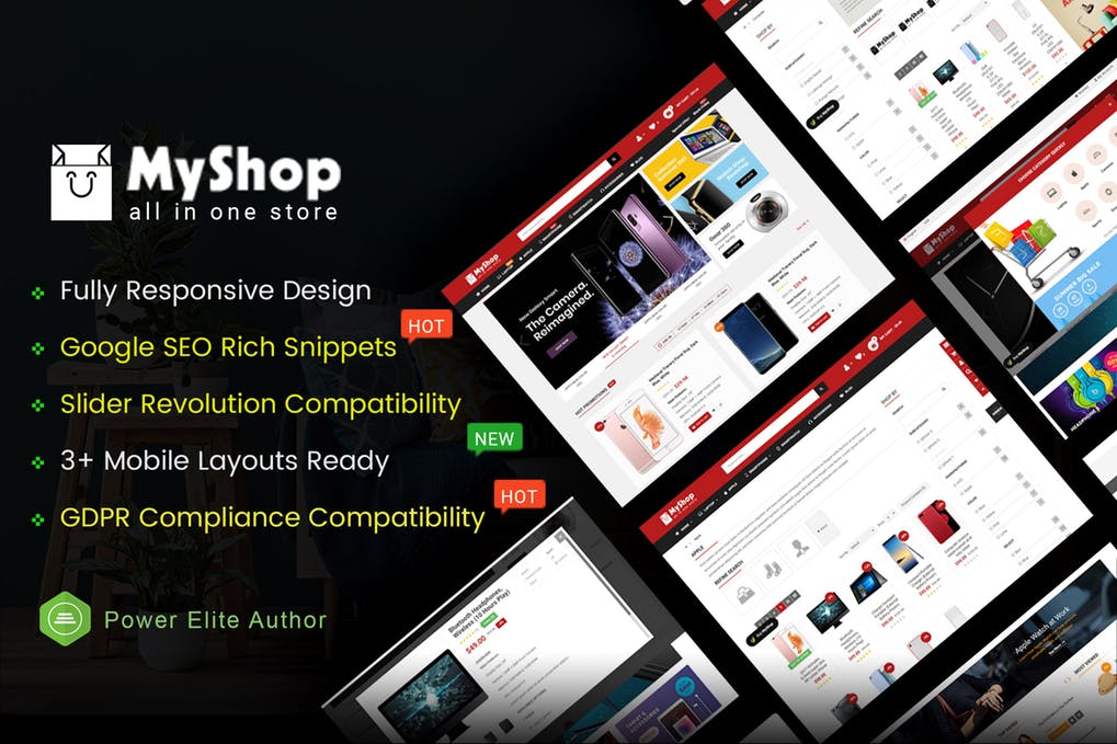 MyShop – Top Multipurpose OpenCart 3 Theme