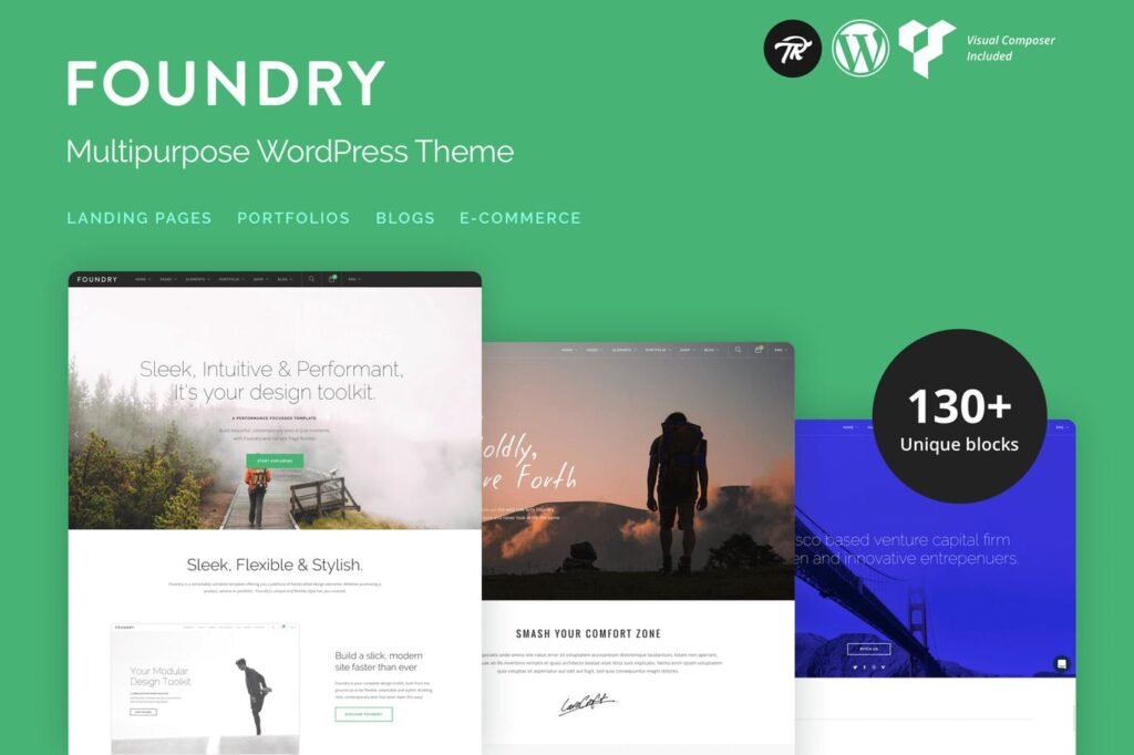 Foundry – Multipurpose, Multi-Concept WP Theme