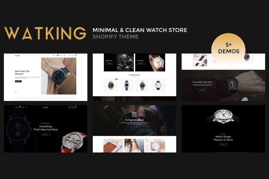 Watking – Tema Minimalista e Limpo para o Shopify