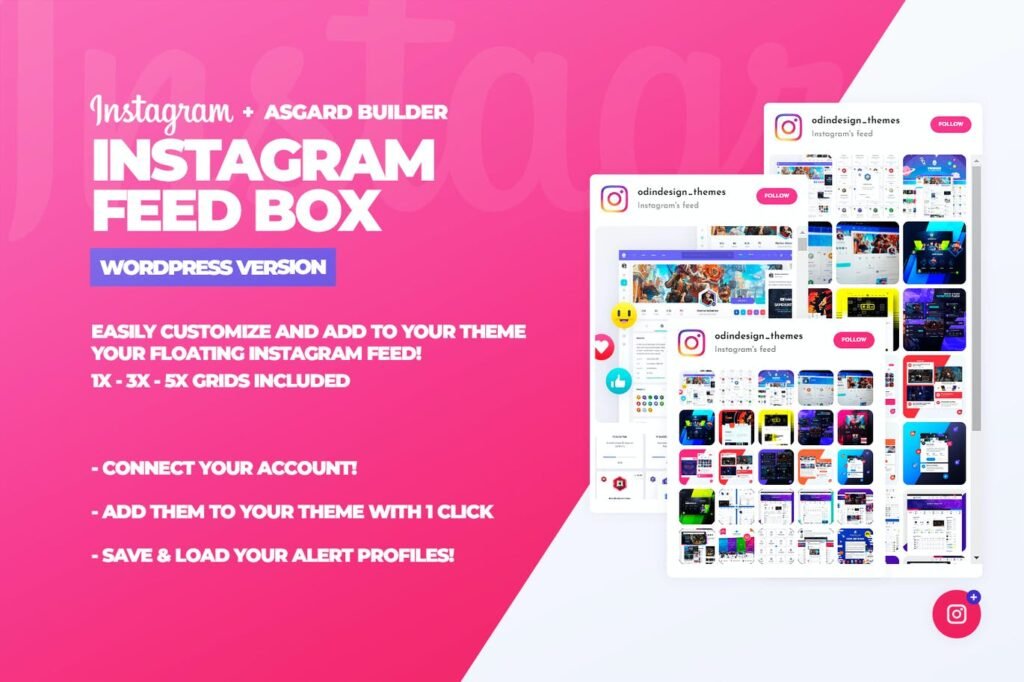 Plugin WordPress para Feed Box do Instagram