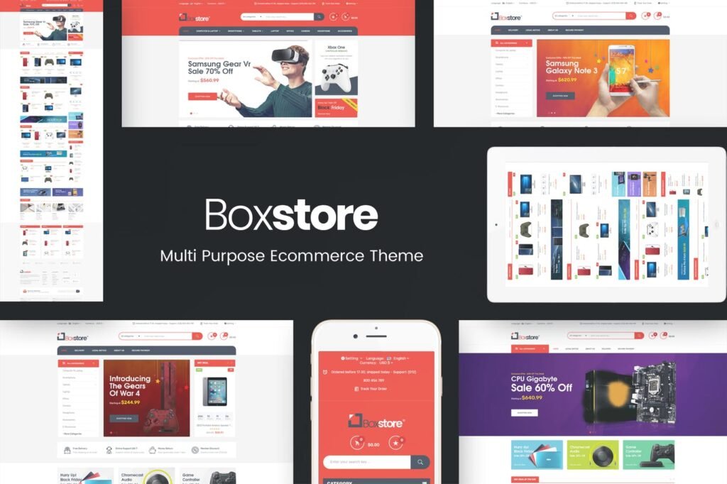 BoxStore – Tema Prestashop Multiuso