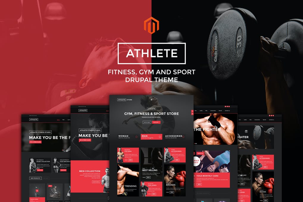 Atleta | Fitness – Tema Magento Multiuso