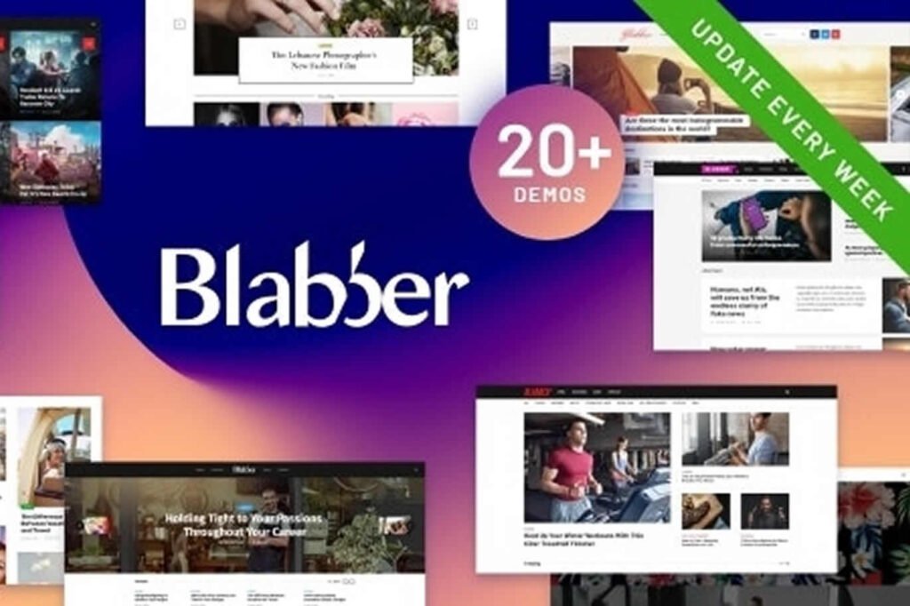 Blabber | All-in-One Elementor – Tema WordPress para Portais de Notícias e Blogs