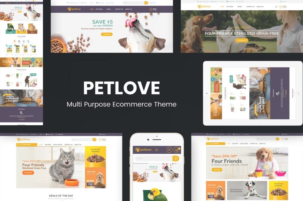 Petlove – Tema Prestashop Responsivo para PetShops e Clínicas Veterinárias