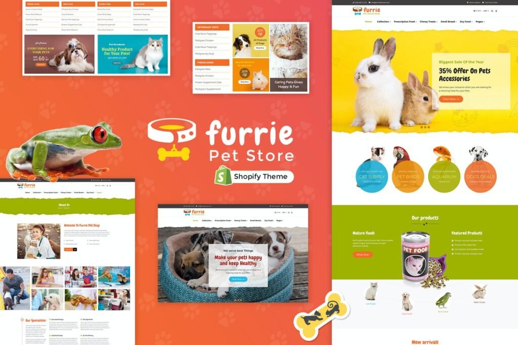Furrie | Tema Shopify para Pet Shop, Serviços e Cuidados para Animais