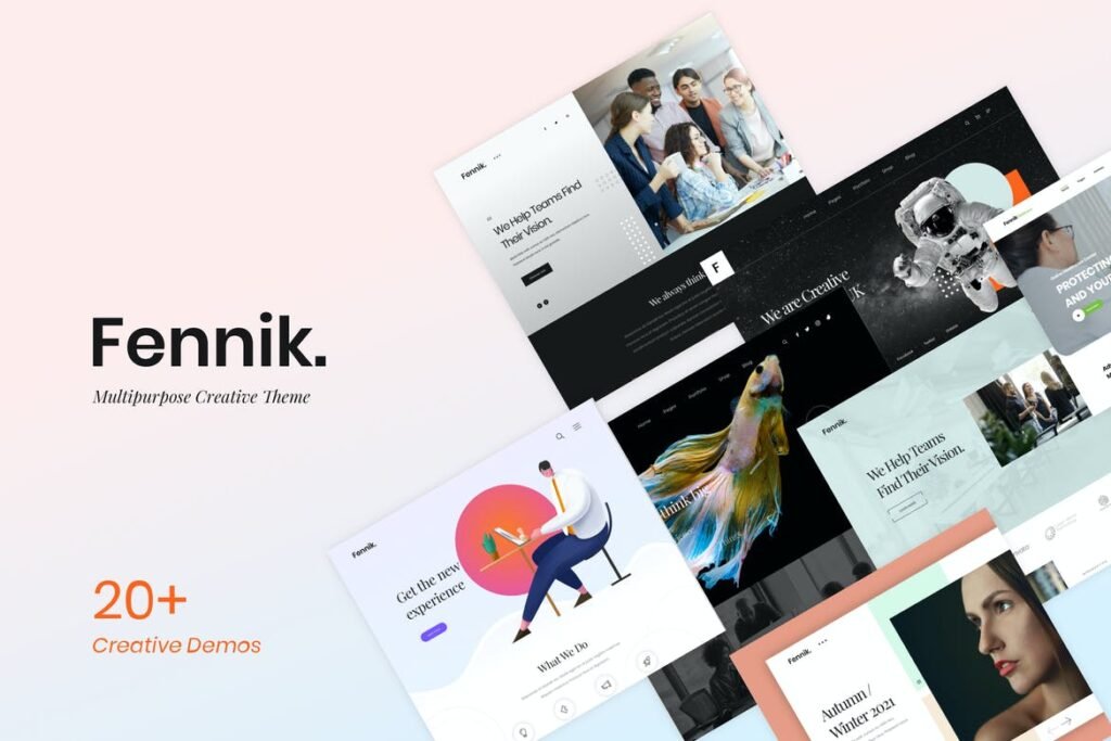 Fennik – Tema WordPress Criativo Multiuso