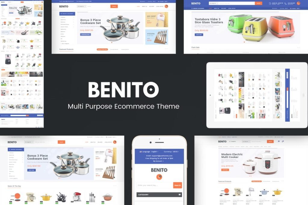 Benito – Tema Mega Store para Prestashop