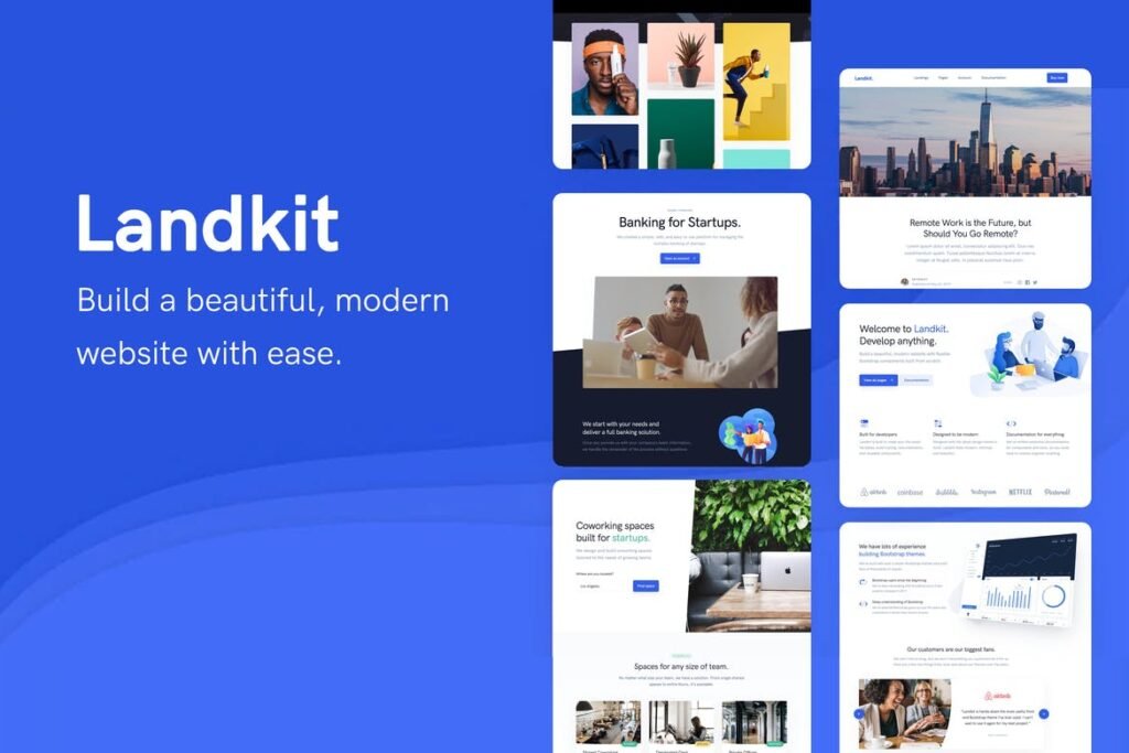 Landkit – Tema WordPress para Múltiplos Propósitos