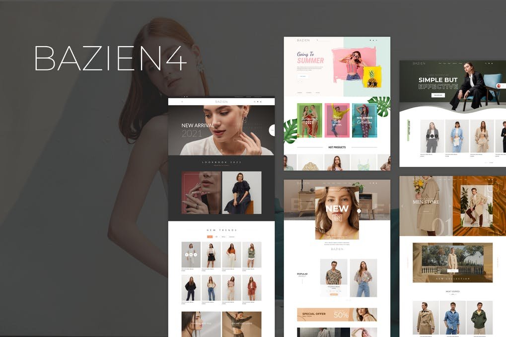 Bazien – Tema WordPress WooCommerce em Elementor