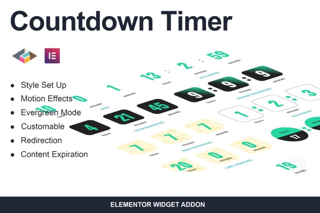 Countdown Timer – Plugin de Contagem Regressiva para Elementor
