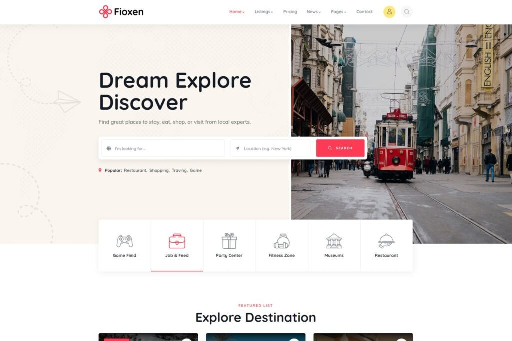 Fioxen – Tema WordPress de Anúncios