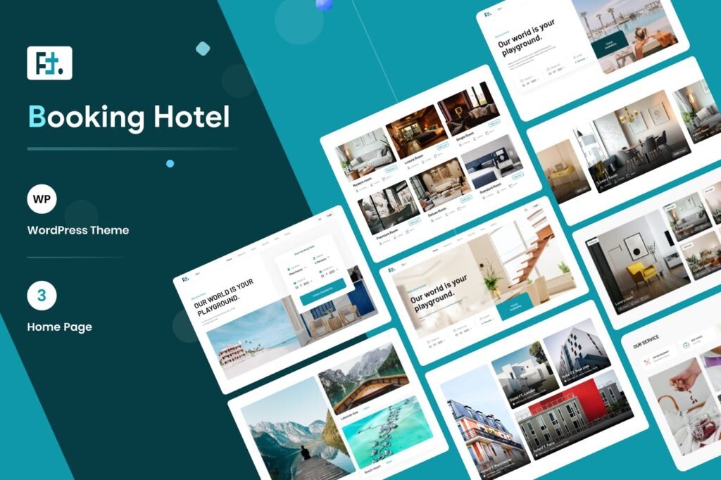 Tema WordPress de Reserva de Hotel – HotelFT